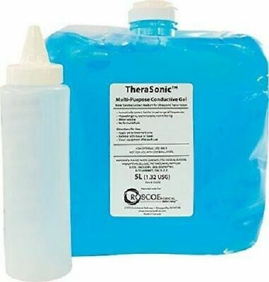 Therasonic 5 Liter Ultrasound Transmission Gel Plus Bottle(aquasonic Replacement