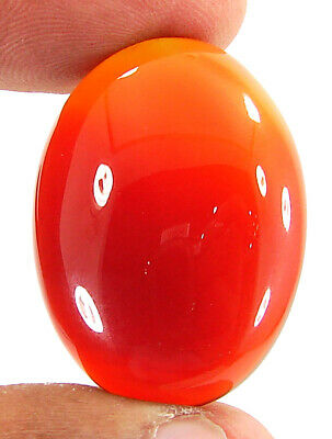 42.35 Ct Natural Orange Carnelian Loose Gemstone Cabochon Wire Wrap Stone-zs2206