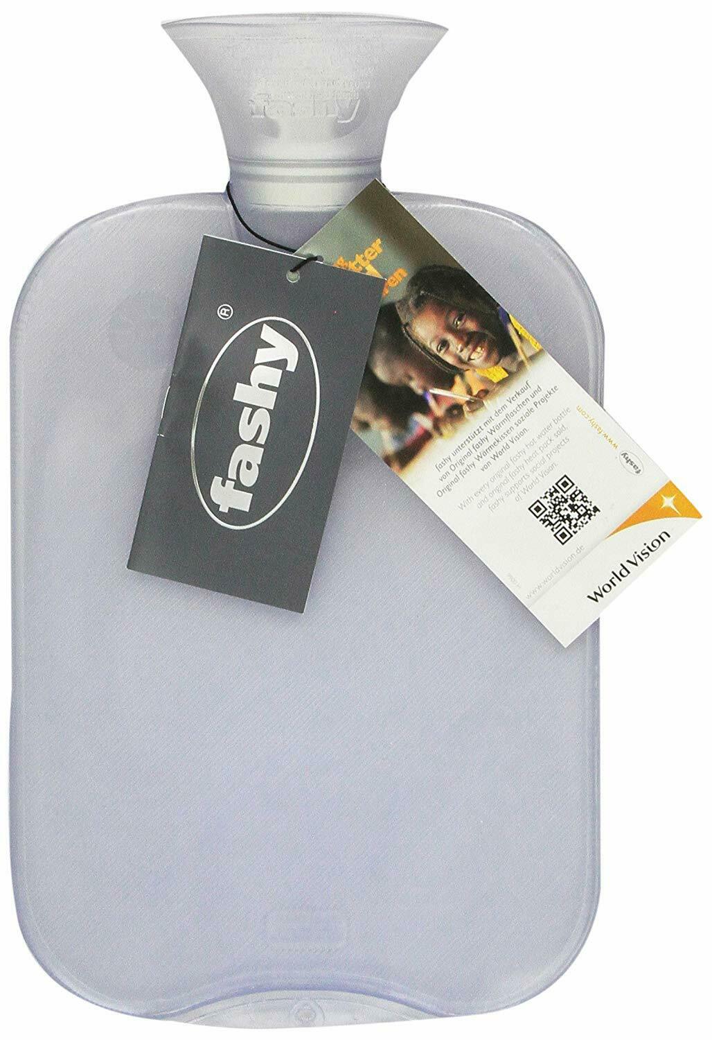 Fashy Transparent Hot Water Bottle Standard Size Premium Quality