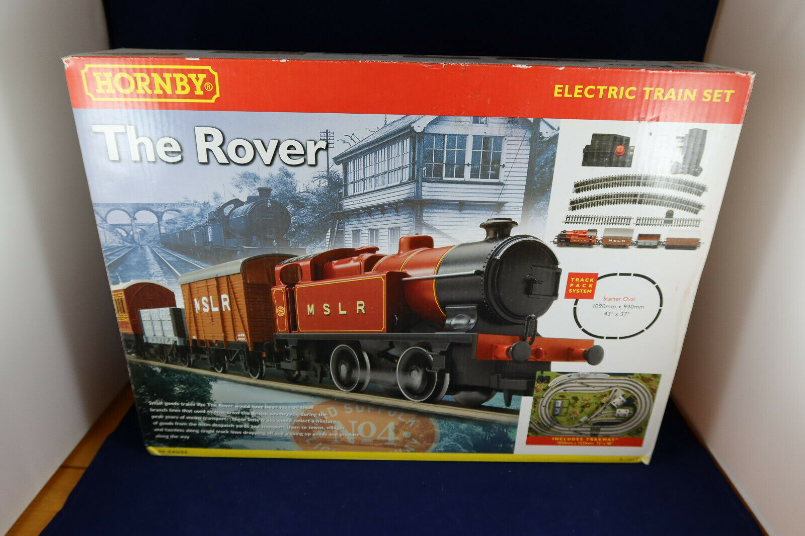 Hornby The Rover Electric Train Set Track Pack - Complete In Box