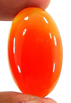25.70 Ct Natural Orange Carnelian Loose Gemstone Cabochon Wire Wrap Stone-zs2213