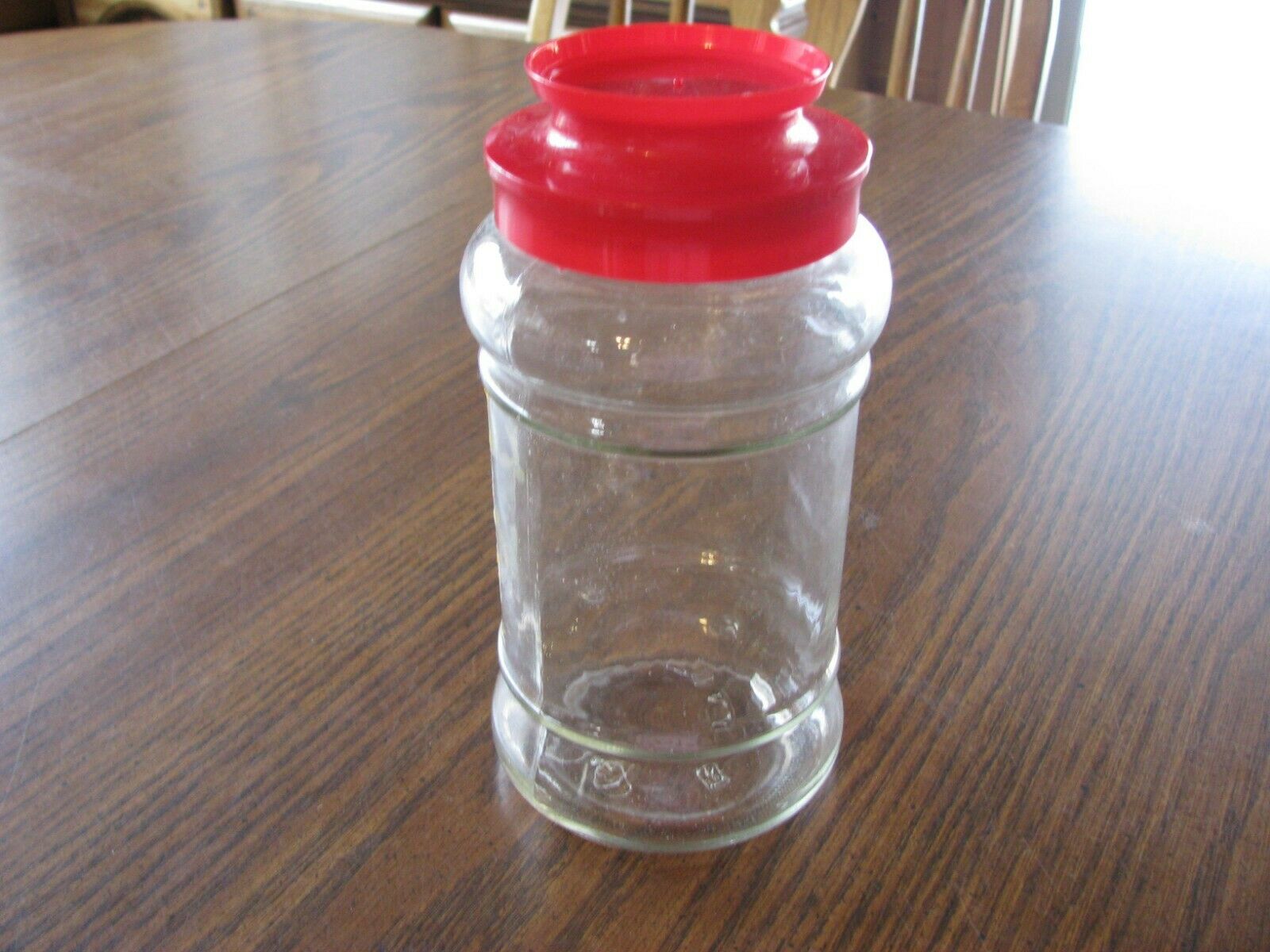 Vintage Maxwell House Clear Glass Canister Jar