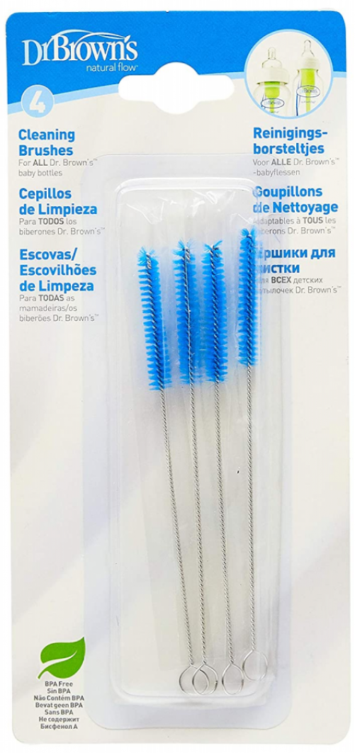 Dr. Brown's Cleaning Brush, 4-pack Blue