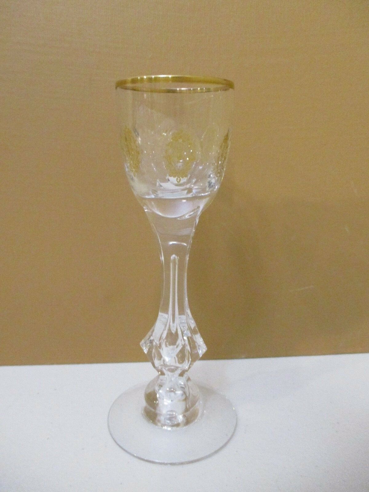 Tiffin Palais Versailles Cordial Glass - 5 3/8" X 1 3/4"  0201e