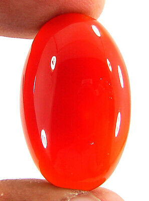 31.00 Ct Natural Orange Carnelian Loose Gemstone Cabochon Wire Wrap Stone-zs2222