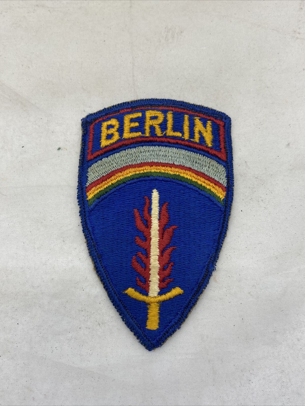 Us Army Berlin Patch Cut Edge (vb3343