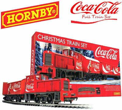 Hornby R1233 Coca Cola Coke Christmas Train Set Oo Scale