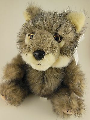 Wolf Cub Plush National Wildlife Federation Mint With Tag Grey
