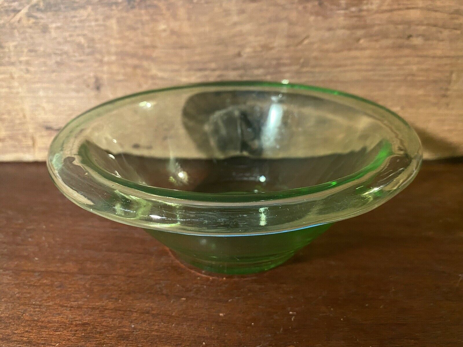 Hazel Atlas Glass Company Depression Glass Green Mixing Bowl