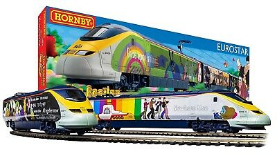 Hornby The Beatles 'yellow Submarine' Eurostar Train Set Kids Play R1253m New