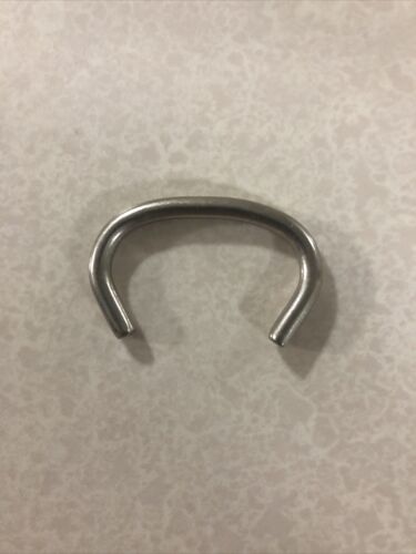 Nickel Plate Hog Ring Rope Clamp (30 For $1)