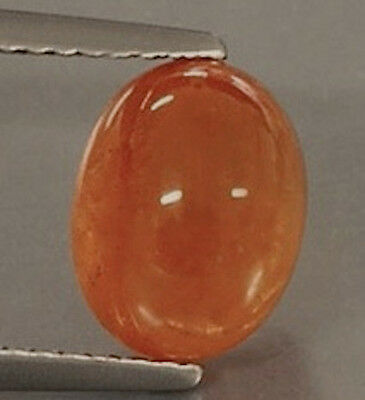 Masterpiece Collection: Bright Orange Red Carnelian Oval Cabochon (6x4-12x10mm)