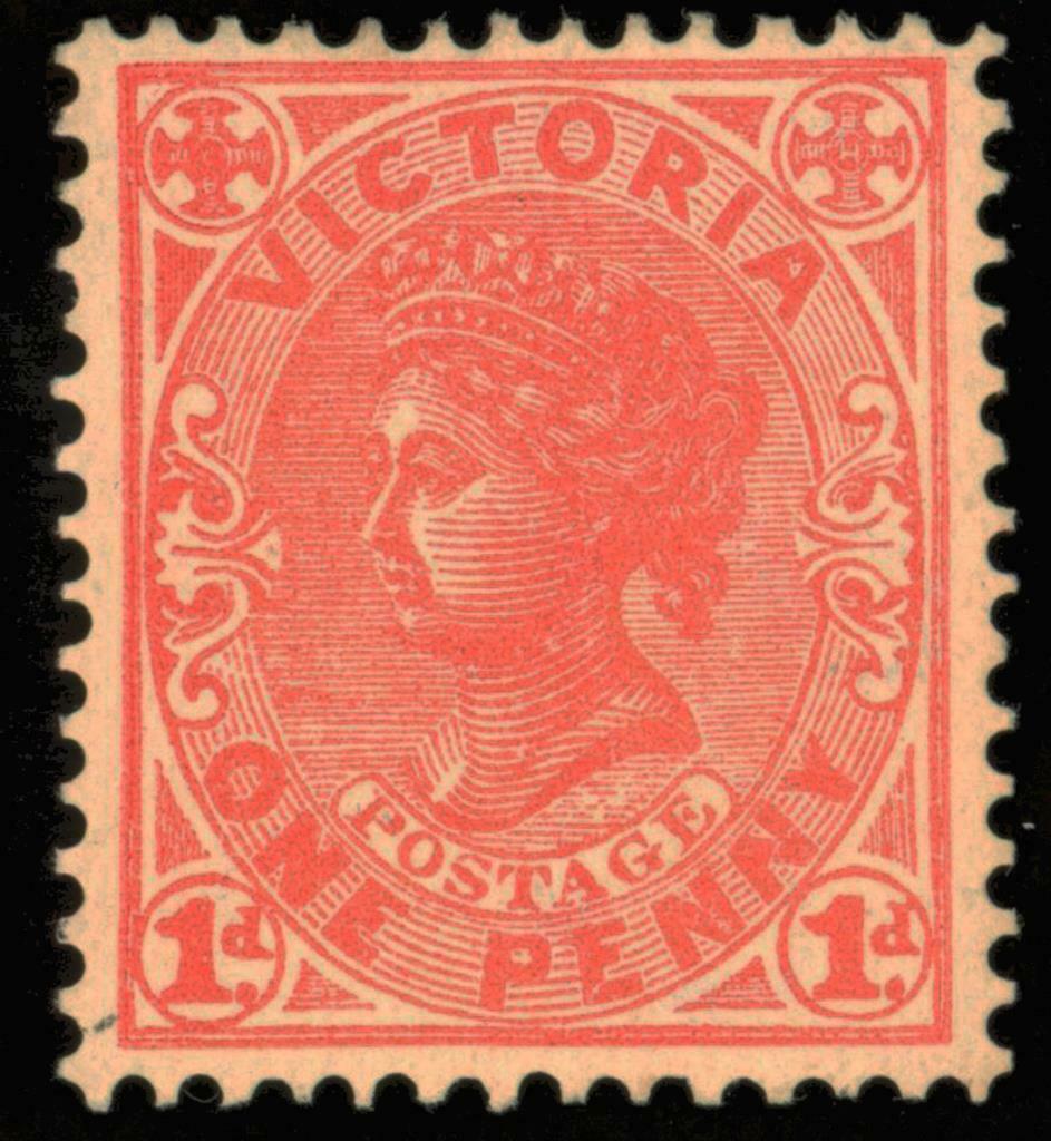 Victoria Stamps One Penny Red Queen Victoria Unused Hinged